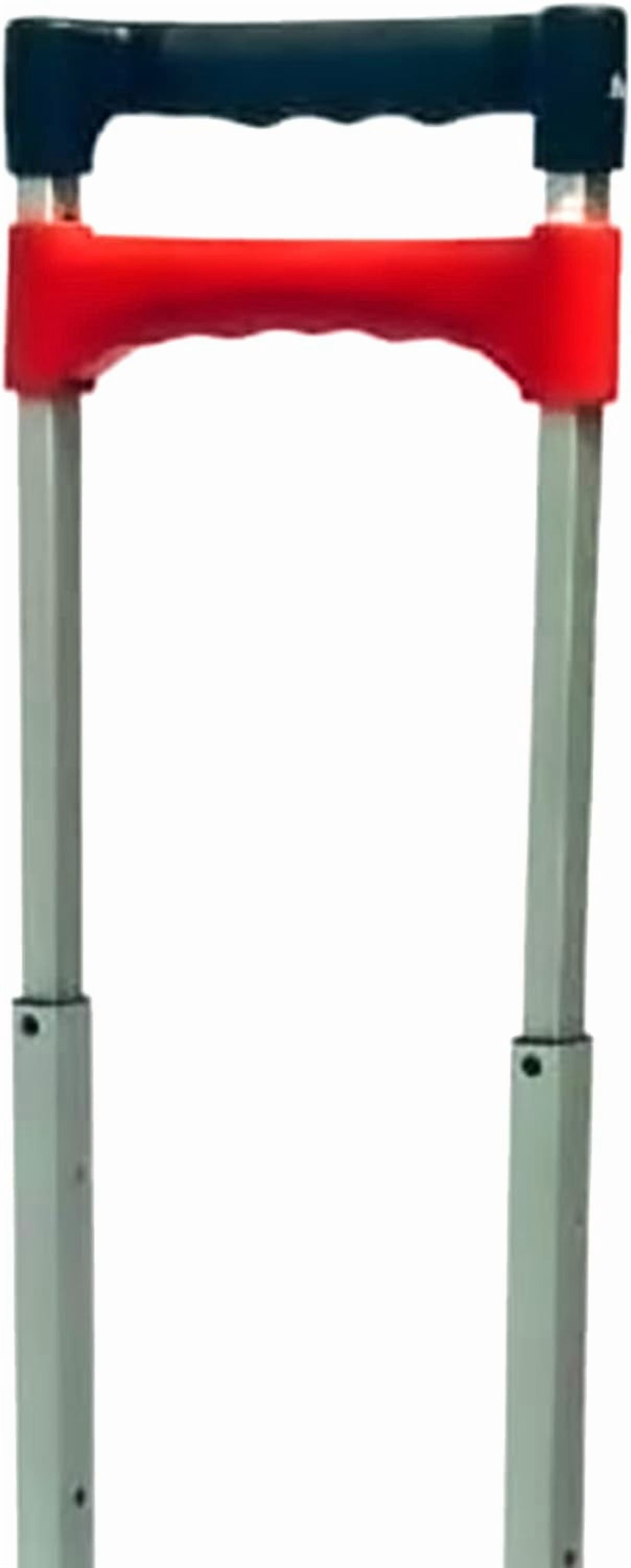 Stair Climbing Hand Truck with 6 Wheels, Folding Aluminum Dolly for Heavy Loads
