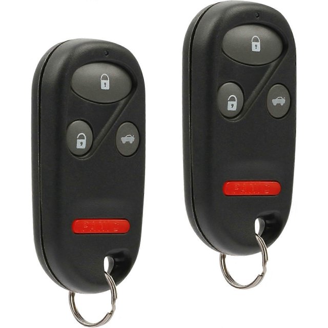 Key Fob Remote fits Honda Accord / Acura TL 1998 1999 2000 2001 2002 (KOBUTAH2T), Set of 2