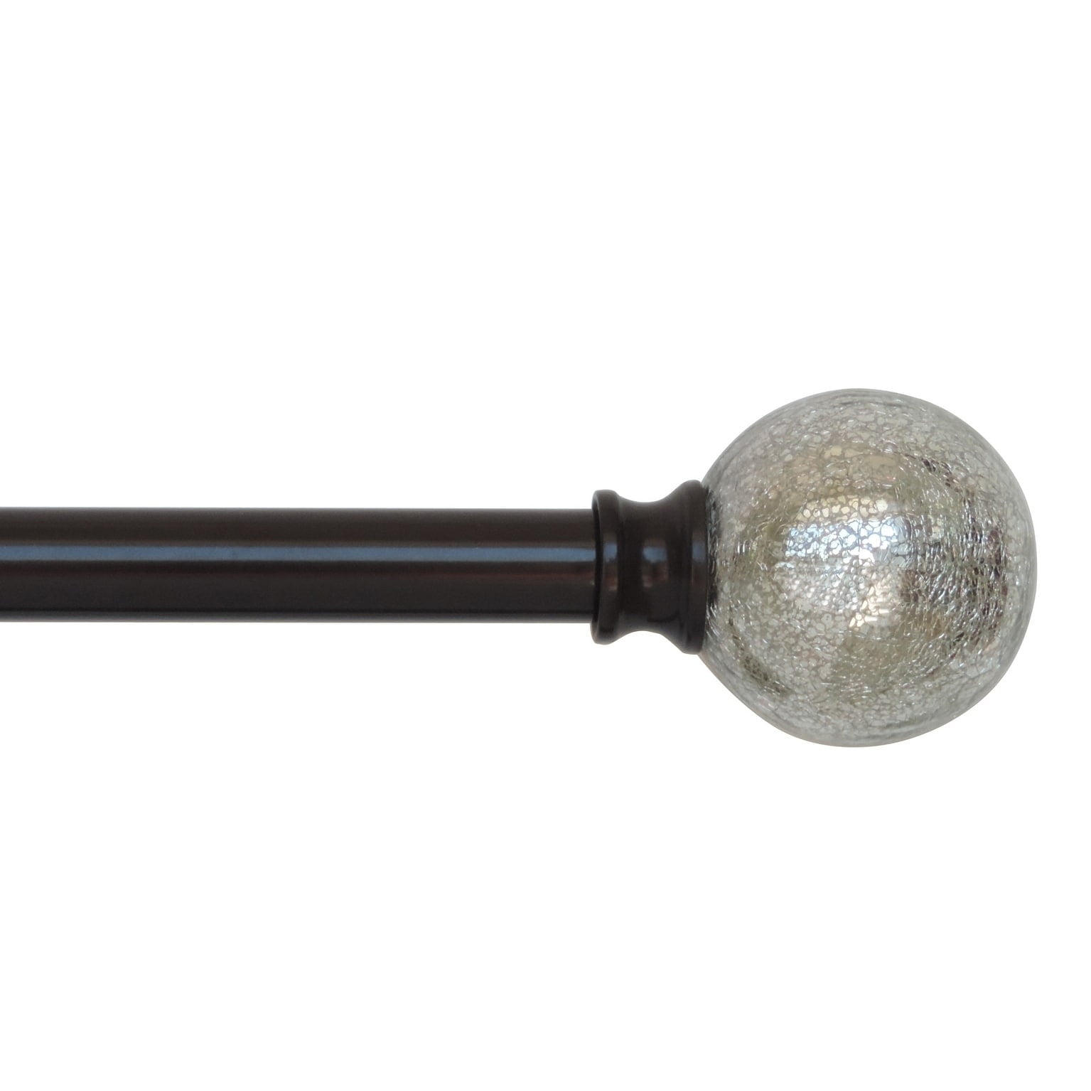 Briarwood Home Décor Mason Adjule Single Curtain Rod With Briarwood Home Décor Mason Adjule Single Curtain Rod With Decorative Finials Com
