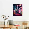 thumbnail image 2 of ONETECH Japan Art Poster - Japanese Print Artwork on Canvas Roll - Tokyo Anime Wall Art Picture Gift - Preppy Night City Wall Decor Poster for Room Aesthetic Bedroom Kitchen Living 12\x16\, 2 of 4