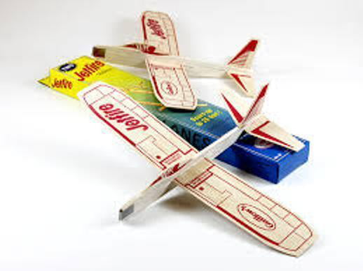 Guillow's #32 Jetfire Balsa Glider ****5 Pack Special***** 
