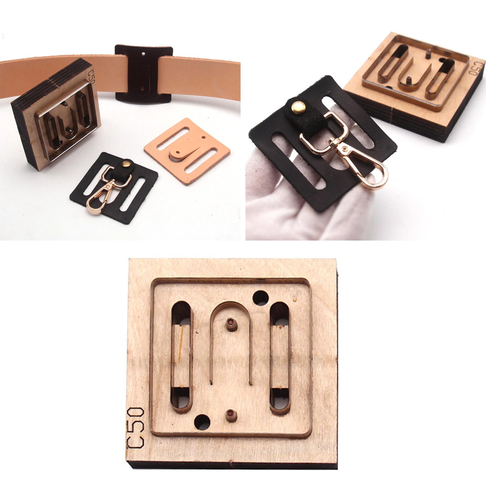 Leather Craft Cutting Die Hollow Template Stencils Jewelry Punch Tool for DIY Making, Leathercrafts, Belt Buckle, in, Scrapbooking