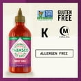 thumbnail image 6 of Tabasco Sweet Chili Sauce, 11 oz Regular Squeezable Plastic Bottle, Liquid Form, Gluten Free, 6 of 9