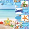 thumbnail image 3 of Juguetes para piscinas de buceo YUJUN, estrellas de mar grandes y coloridas para niños, 16 unidades, 3 of 7