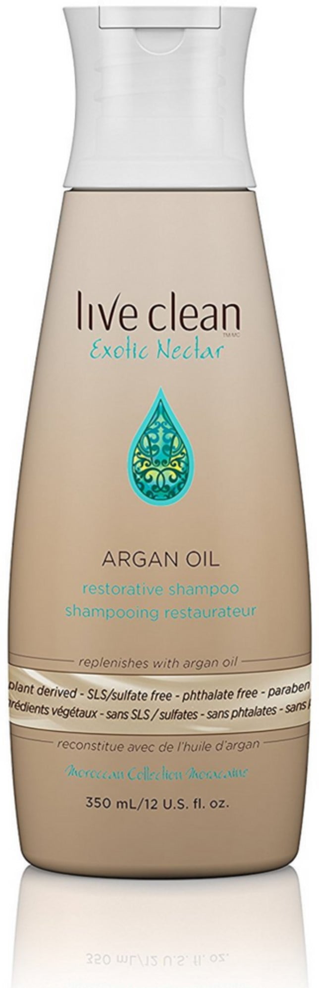 live clean argan oil restorative shampoo