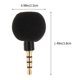 thumbnail image 2 of Mini MIC Handheld Mini Portable Micrófono de grabación de audio de micrófono de micrófono de micrófono de 3.5 mm, 2 of 5