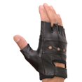 thumbnail image 4 of Interstate Leather Men's Basic Fingerless Gloves (Black Large), 4 of 5