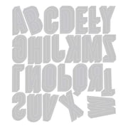 Thinlits Die Set 26PK Alphanumeric Shadow Upper by Tim Holtz