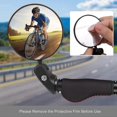 thumbnail image 5 of 2 Pieces Bike Mirrors11.5*13*7cm, Convex Handlebar Mirror 360 Adjustable High Definition Bike Mirror For Mountain Road Bike Motorcycle Bicycle, 5 of 5