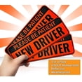 thumbnail image 4 of Bigtime Designs Student Driver Magnet Car Signs - Orange (10"", Pk 3), 4 of 7