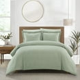 thumbnail image 3 of Morgan 3 or 2 Piece Duvet Cover Set Contemporary Two Tone Striped, 3 of 8