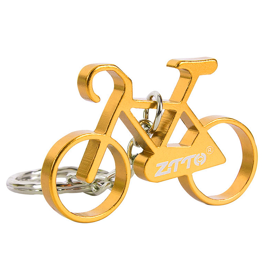 Ride Bike Bicycle Keyring Sports Keychain Pendant Key Ring Fob Gift Random Color 