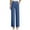 Navy, variant on Lixiuxyad Womens High Waist Wide Straight Leg Trousers Casual Dress Pants with Pockets Beige