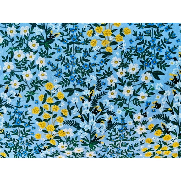 Camont-Wildwood Garden Canvas-Rifle Paper Co-Cotton  Steel