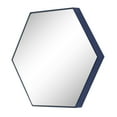 thumbnail image 3 of Sterling & Noble 3-Piece Honeycomb Mirror Set, Navy, 3 of 5