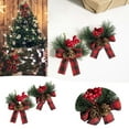 Christmas Decorations Fir Stump Decorative Wall Hanging Door Hanging
