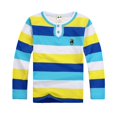 thumbnail image 3 of Boys' Polo Shirt Long Sleeve Polo Collared Shirts Undershirt Plaid Shirt for Big Boys 4-5 Years, 3 of 3