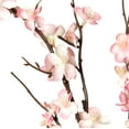 thumbnail image 2 of 4 PCS Artificial Plum Blossom Party Decorations Fake Cherry Flowers Faux Long Stems Wintersweets Silk Flowers Arrangement for Wedding Home Office Bedroom Decor(White), 2 of 5