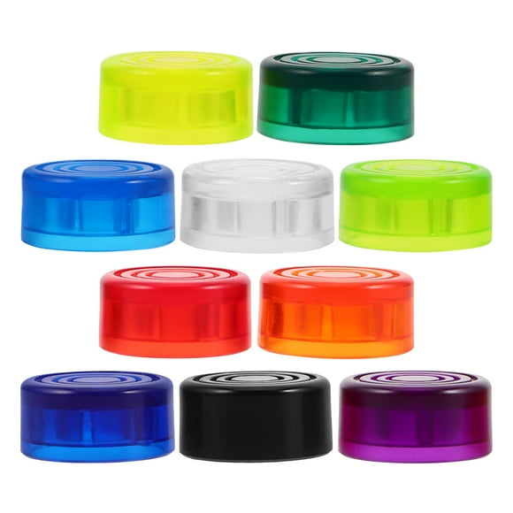 Miangastore 10 Pcs Protecteur de Pédale d'Effet de Guitare Bonnet de Pied en Plastique Clou de Pied pour Effets Pédale Installation Facile Clou de Pied Effet Pédale
