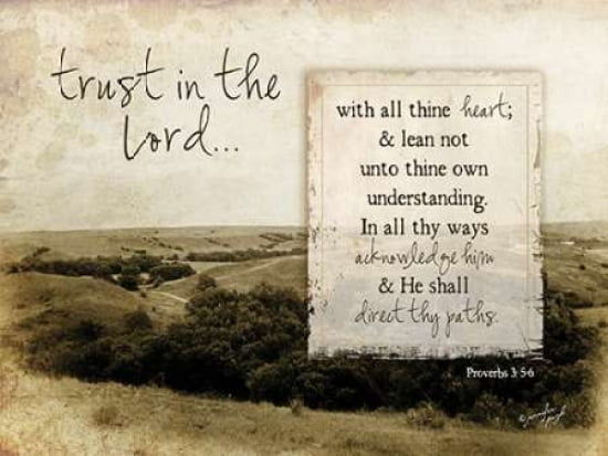 Trust In The Lord C