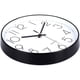 thumbnail image 4 of Reloj de pared moderno de 30 cm, de cuarzo, silencioso, funciona con pilas, redondo, decorativo, para oficina, aula, escuela, 4 of 5