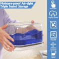 thumbnail image 3 of 94oz Laundry Pods Container for Laundry Room Organization and Storage, Laundry Detergent Container with Pop up Lid, YITOBA Laundry Powder Container,Dishwasher Laundry Pod Holder (White), 3 of 7