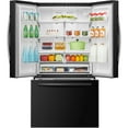 thumbnail image 2 of MORA 26 cu ft French Door Refrigerator, Black, 2 of 6