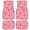 Cartoon Strawberry, variant on chaqlin Starry Sky Car Floor Mats 4Pcs Set Full Coverage All Car Floor Mats Anti-Slip Rubber Liners Waterproof Auto Interior Decorations