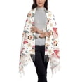 thumbnail image 2 of Haiem Gnome With Love Letter Pattern Women's Long Blanket Scarf Chunky Oversized Winter Fall Warm Scarf Big Tartan Scarves Wrap Shawl Ladies Gifts, 2 of 8