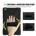thumbnail image 5 of Dteck Case for Samsung Galaxy Tab A7 Lite 8.7-inch SM-T220 T225 (2021 Released),Shockproof Armor Heavy Duty Drop Protection Shield Cover Kickstand Handstrap Palmstrap Rubber Hard Case,Black, 5 of 8