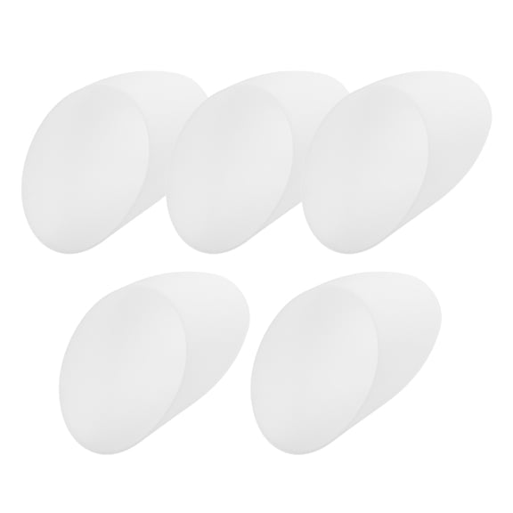 UEETEK 5Pcs Plastic Lamp Shade Replacement Light Cover for Desk Lamp and Ceiling Lights