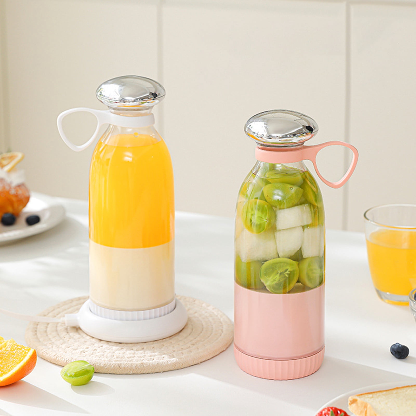 Yesbay Fruit Juicer Blender High Speed USB Rechargeable Fruit Vegetable Blender