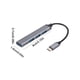 thumbnail image 2 of Adaptador de concentrador USB 3.0 4 en 1 Concentrador de datos USB de 5 Gbps USB C a concentrador USB para computadora portátil y PC, 2 of 7
