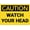 Warning Sign 4, variant on Caution Watch Your Hands And Fingers Warning Tin Sign 8"x12" - Home Kitchen Farm Garden Garage Wall Decor
