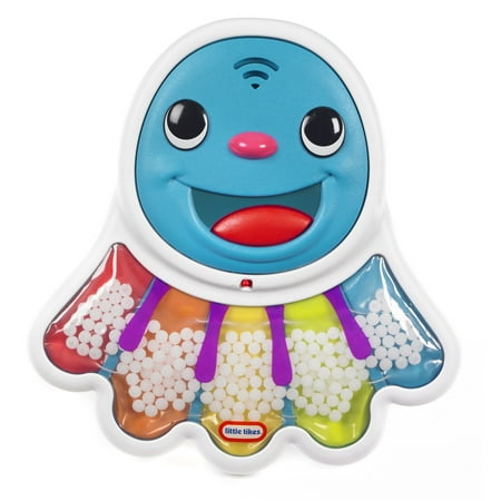 Little Tikes Squishy Piano Microphone, Toy Musical Instrument with 5 Silly Songs, Sensory Musical Learning Toy for Baby Toddlers Boys Girls Ages 6 months and up