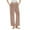 Orange, variant on SwiftWear Cozy Striped Lounge Pants for Women - Plush Flannel Sleepwear & Loungewear, Relaxed Fit with Adjustable Waist & Pocket Home Comfort Pajama Pants Black