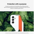 thumbnail image 2 of Funda para teléfono SAMSUNG Galaxy A54 5G Haze Grip con correas, color blanco, 2 of 6