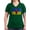 Kelly, variant on CafePress - Ukrainian Flag With Fist T Shirt - Women's V-Neck Dark T-Shirt