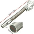 thumbnail image 3 of Stainless Steel Heavy Duty Leak-Proof Fuel Oil Gas Water Transfer Spout Nozzle for Automotive Car Truck Oil Drum Fluid Tubing Accessory, 3 of 8