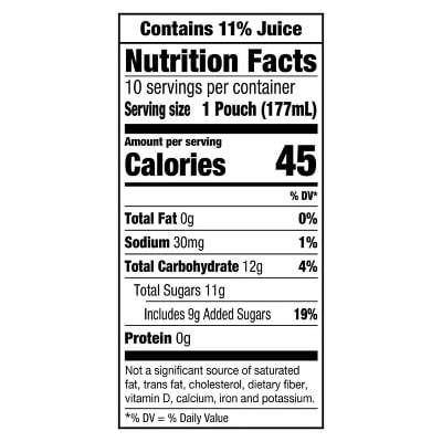 Capri Sun Lemonade Juice Boxes - 10pk/6 fl oz Pouches