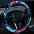 thumbnail image 2 of Print 14.5 Inch Printing PVC Leather Auto Accessories Steering Wheel Covers for Car Wheel Protection, 2 of 6