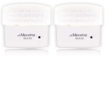 Maxxima 5 LED Night Light with Sensor (Pack of 2)