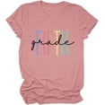 thumbnail image 2 of Retro Fifth Grade T-Shirt Teacher Appreciation Shirt for Women 5th Grade Teacher Shirt Back to School Shirt, 2 of 4