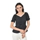 thumbnail image 4 of Blusa estampado de puntos Roman Fashion /Juvenil, 1761 (Negro) negro M, 4 of 5