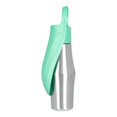 thumbnail image 1 of Botella de agua de acero inoxidable para perros de 3,5 x 12 pulgadas, dispensador de agua portátil a prueba de fugas para cachorros con bebedero para mascotas, para paseos al aire libre, senderismo y, 1 of 8