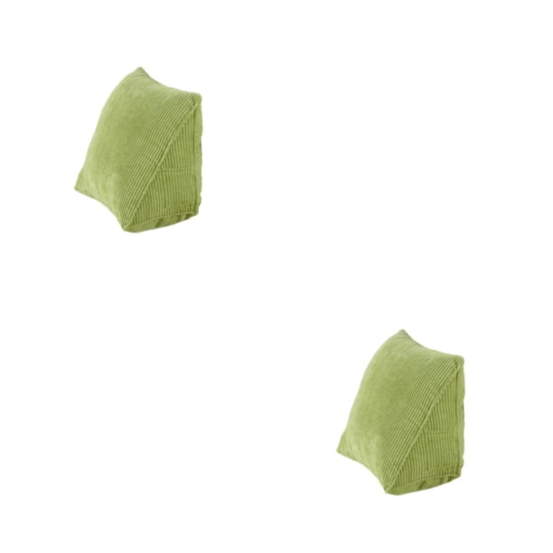 Cojines de apoyo Cateissary Buenas almohadas de cojín de rebote verde 2Conjunto