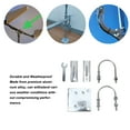 thumbnail image 3 of Kit de montaje ANGGREK de Adaptador de mástil de antena de Acero Universal Para Starlink, 3 of 7