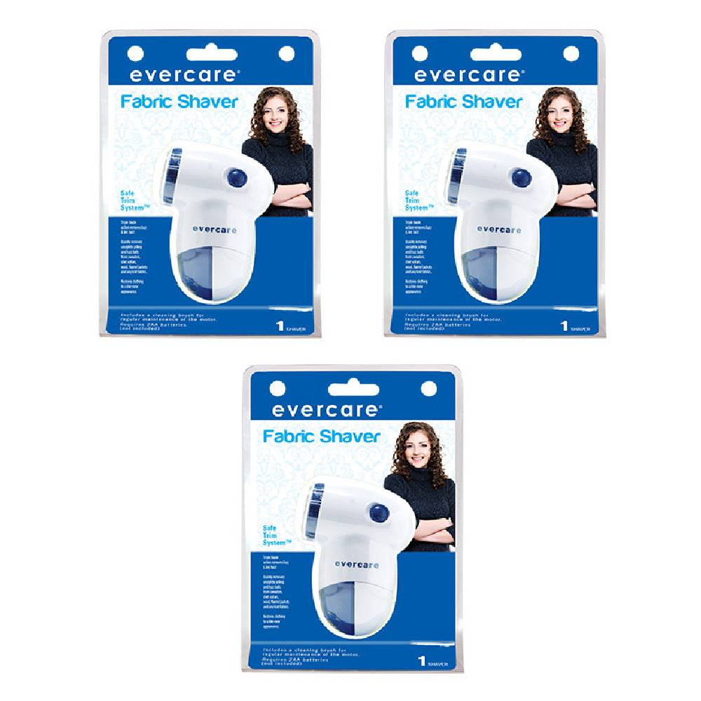 Evercare Small Fabric Shaver Fuzz Pilling Lint Remover Safe Trim Triple
