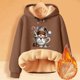 thumbnail image 2 of WILLBEST Sudadera Oversize para Mujer, Estilo Navideño, Invierno, Gruesa, Cálida, Colorida, con Capucha, Tops 441 Grande, 2 of 3