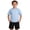 Style2-Blue girls shirts, variant on Maqroz Boys Athletic Shirts Summer Color Block Crew Neck Short Sleeve Tees Soft Quick Dry Breathable Active Tops for Gym Play 3-15 Years